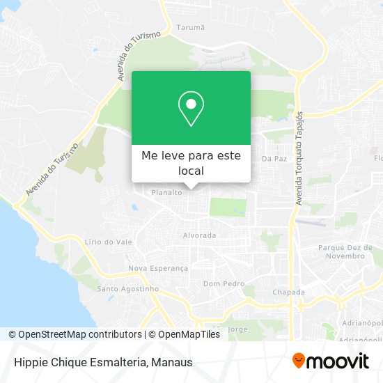 Hippie Chique Esmalteria mapa