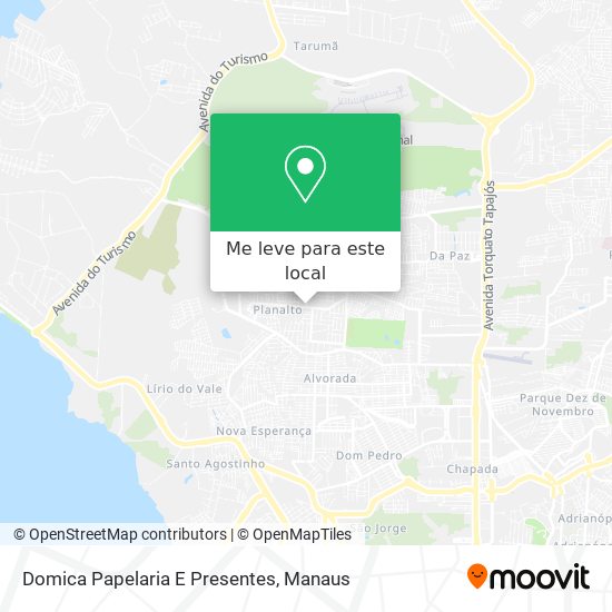 Domica Papelaria E Presentes mapa