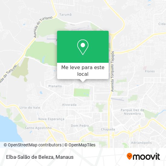 Elba-Salão de Beleza mapa