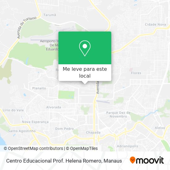 Centro Educacional Prof. Helena Romero mapa
