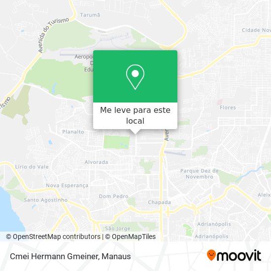 Cmei Hermann Gmeiner mapa