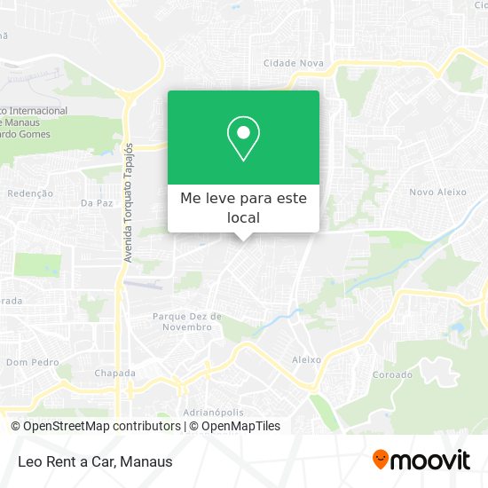 Leo Rent a Car mapa