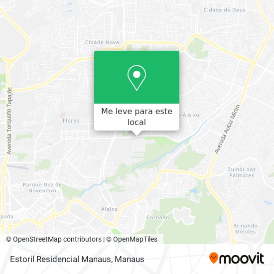 Estoril Residencial Manaus mapa