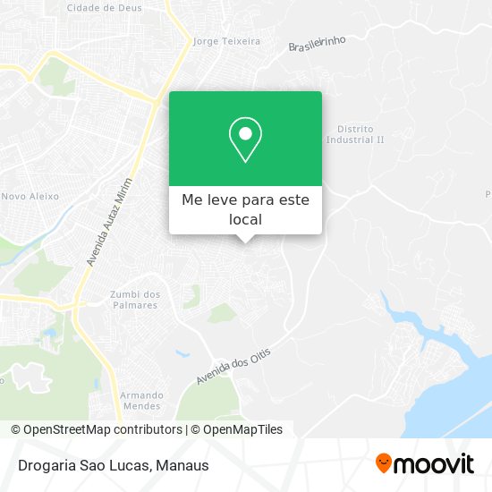 Drogaria Sao Lucas mapa