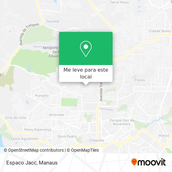Espaco Jacc mapa