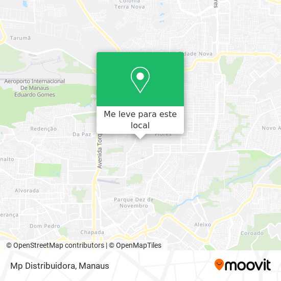 Mp Distribuidora mapa