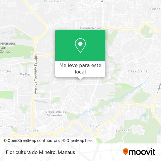 Floricultura do Mineiro mapa