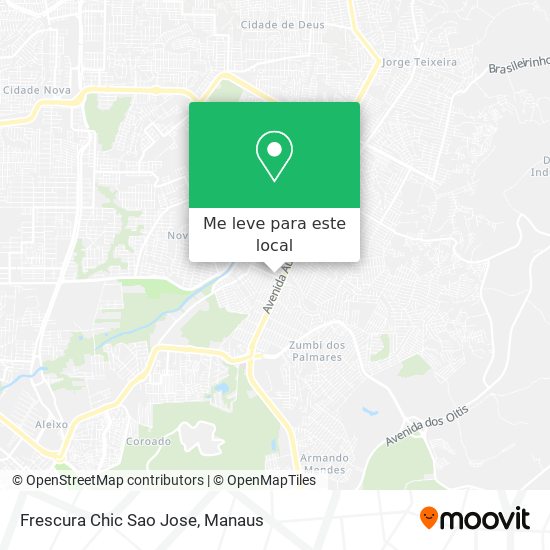 Frescura Chic Sao Jose mapa