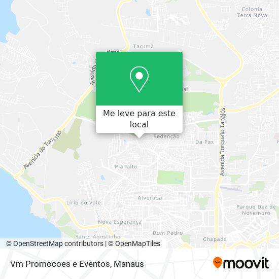 Vm Promocoes e Eventos mapa