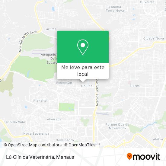 Lú-Clínica Veterinária mapa
