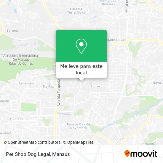 Pet Shop Dog Legal mapa