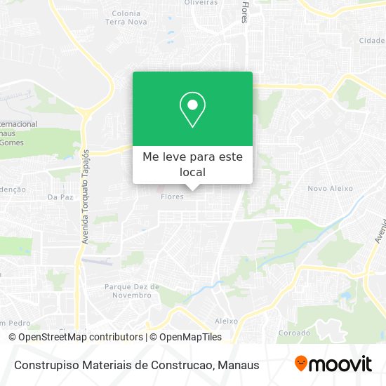 Construpiso Materiais de Construcao mapa