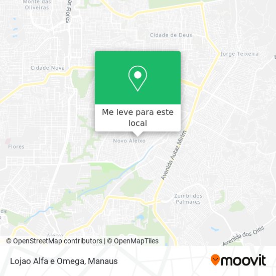 Lojao Alfa e Omega mapa