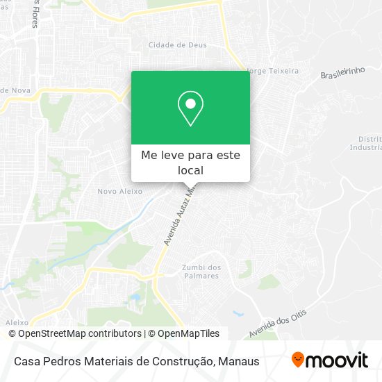 Casa Pedros Materiais de Construção mapa