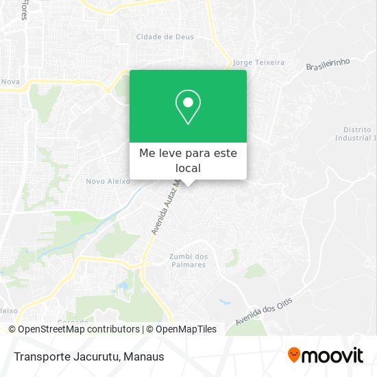 Transporte Jacurutu mapa