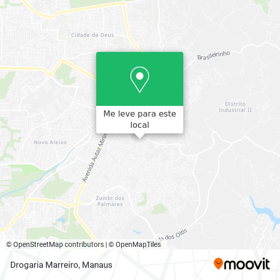 Drogaria Marreiro mapa