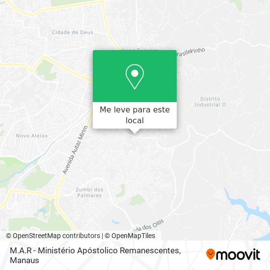 M.A.R - Ministério Apóstolico Remanescentes mapa