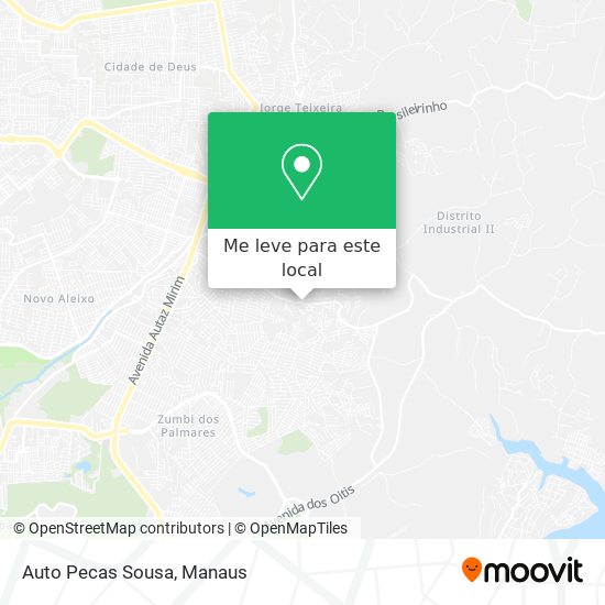 Auto Pecas Sousa mapa
