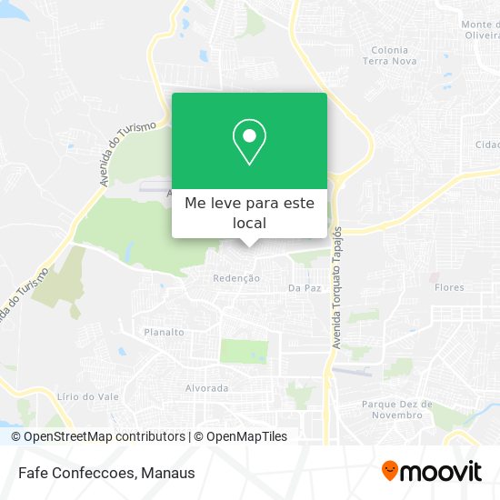 Fafe Confeccoes mapa