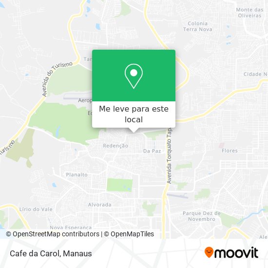 Cafe da Carol mapa