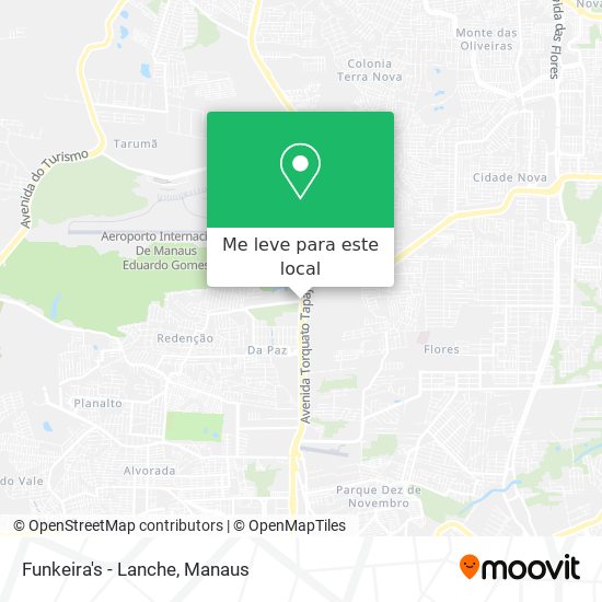 Funkeira's - Lanche mapa
