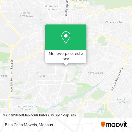 Bela Casa Moveis mapa