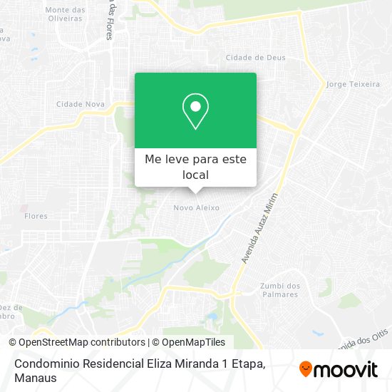 Condominio Residencial Eliza Miranda 1 Etapa mapa