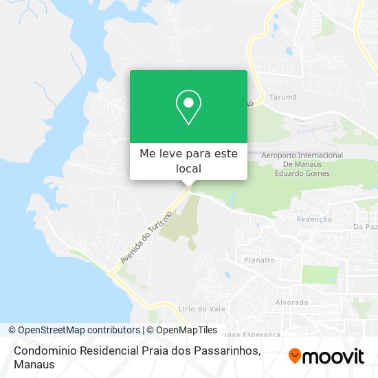 Condominio Residencial Praia dos Passarinhos mapa