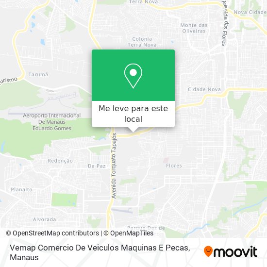 Vemap Comercio De Veiculos Maquinas E Pecas mapa
