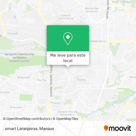 smart Laranjeiras mapa