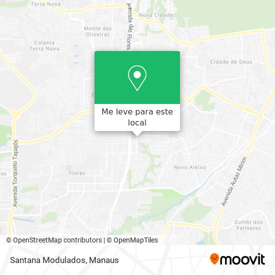 Santana Modulados mapa