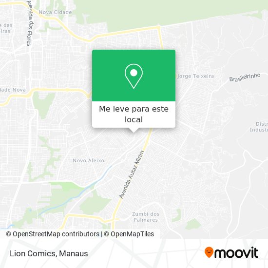 Lion Comics mapa