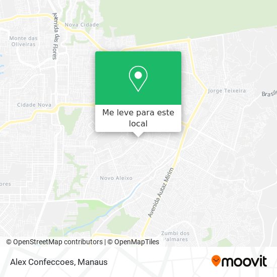 Alex Confeccoes mapa