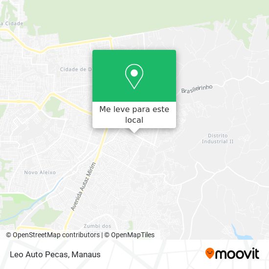 Leo Auto Pecas mapa