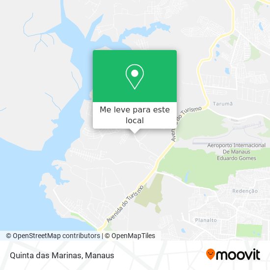 Quinta das Marinas mapa