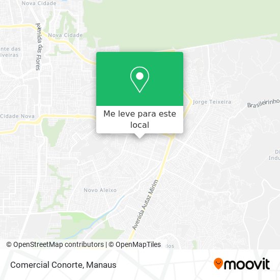 Comercial Conorte mapa