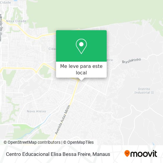 Centro Educacional Elisa Bessa Freire mapa