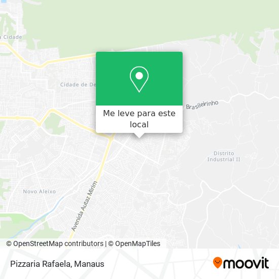 Pizzaria Rafaela mapa