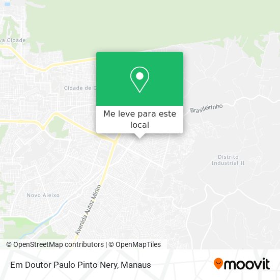 Em Doutor Paulo Pinto Nery mapa