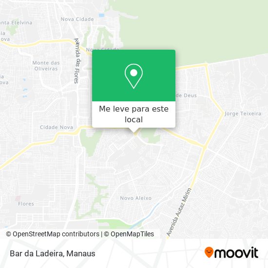 Bar da Ladeira mapa