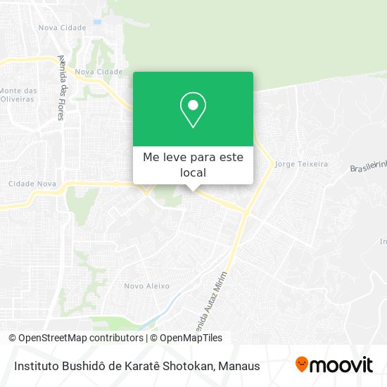Instituto Bushidô de Karatê Shotokan mapa