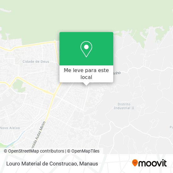 Louro Material de Construcao mapa