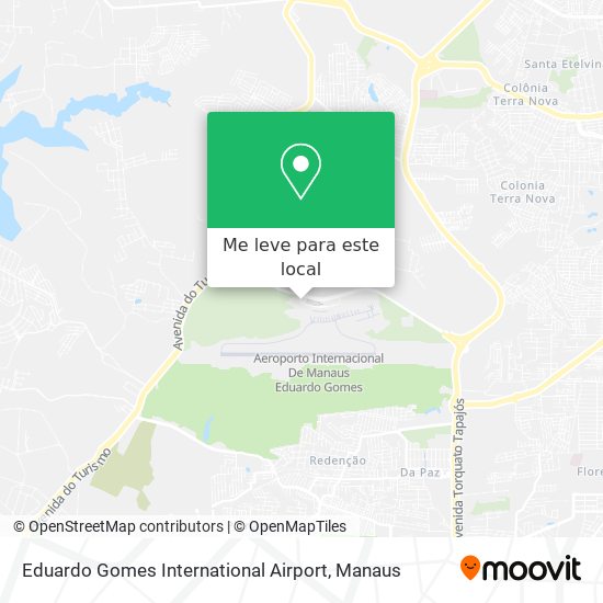 Eduardo Gomes International Airport mapa