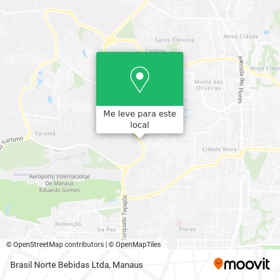 Brasil Norte Bebidas Ltda mapa