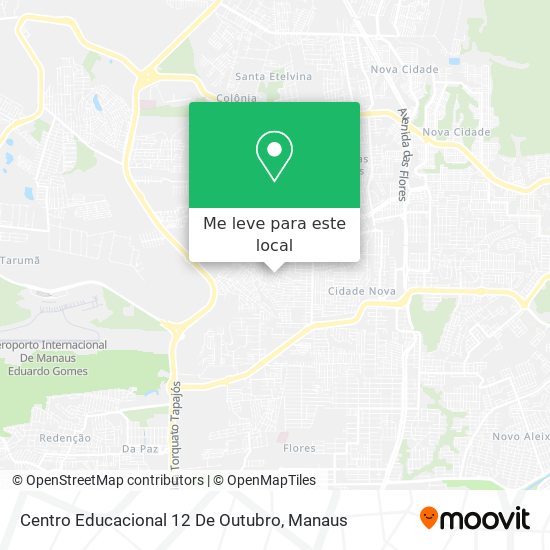Centro Educacional 12 De Outubro mapa