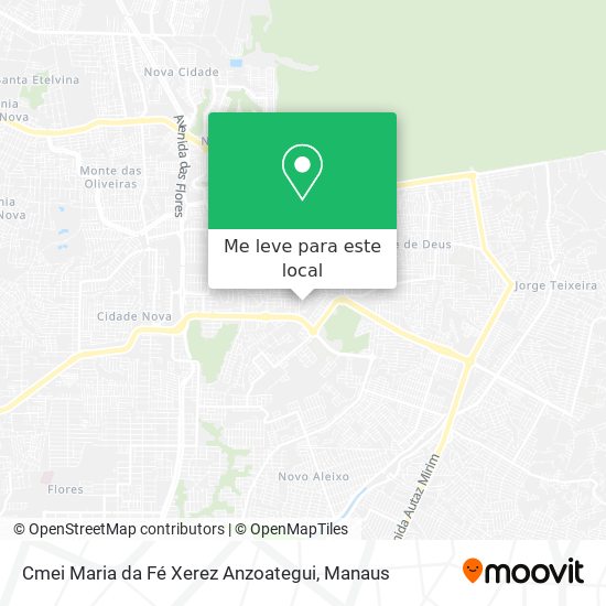 Cmei Maria da Fé Xerez Anzoategui mapa