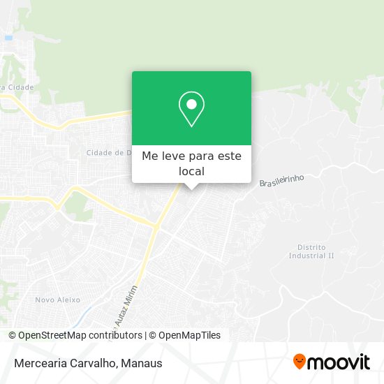 Mercearia Carvalho mapa