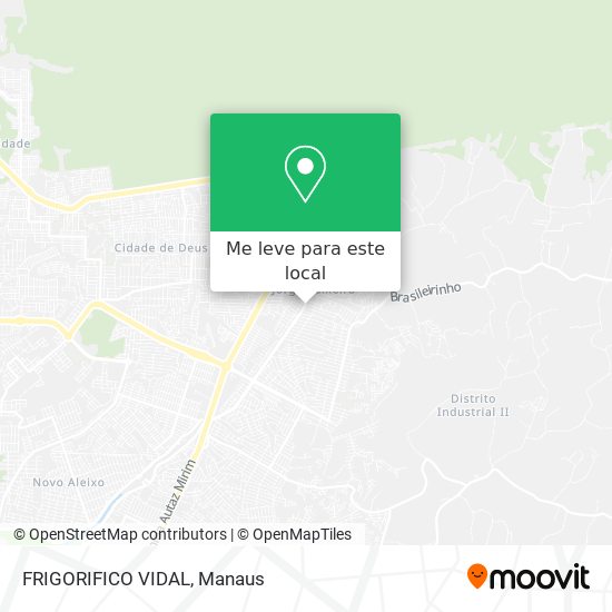 FRIGORIFICO VIDAL mapa