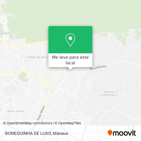 BONEQUINHA DE LUXO mapa