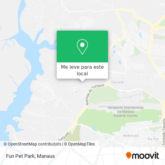 Fun Pet Park mapa